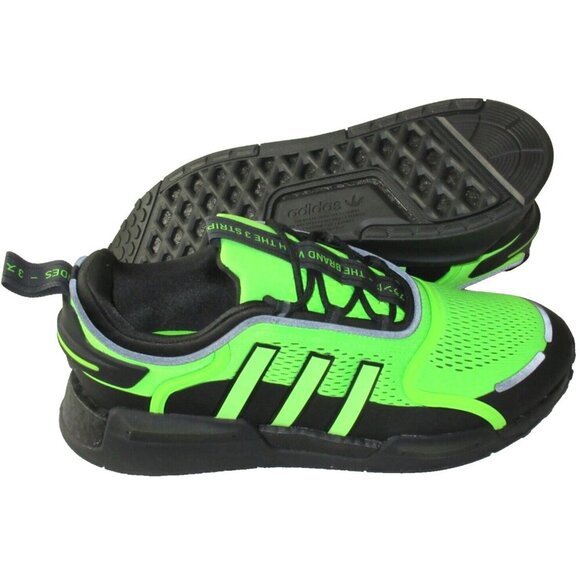 Adidas Originals Men's NMD_V3 FZ6495 Running Shoes Solar Green Black Size 11.5 - Picture 1 of 5